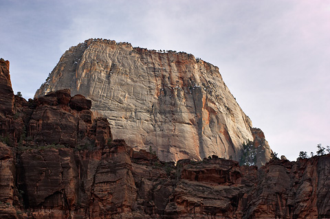 The Great White Throne. Zion National Park - March 24, 2006.