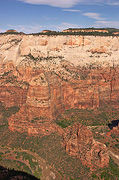 Angels Landing, The Organ, and Cathedral Mountain - Zion National Park