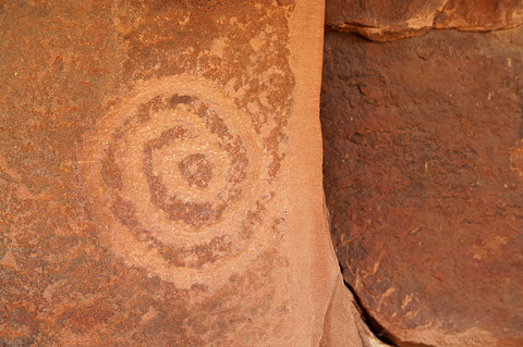 Petroglyph. Zion National Park - April 9, 2009.