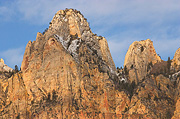 The Virgin Mary at the Towers of The Virgin - Zion National Park