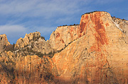 The Altar of Sacrifice in winter - Zion National Park