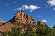 The Watchman and Johnson Mountain - Zion National Park